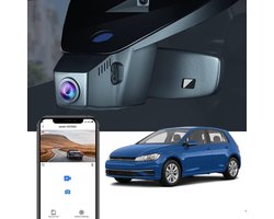 Dash Cam - Zwart - 4K UHD Video met WiFi - Voor Volkswagen Golf Mk8 en Cupra Formentor 2021-2024