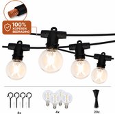 Guirlande lumineuse Latium IP65 12 mètres - Éclairage extérieur - Éclairage de jardin - Éclairage de terrasse - Siècle des Lumières LED - Guirlande lumineuse pour extérieur et intérieur