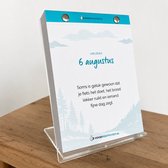 Scheurkalender standaard - plexiglas - universeel - scheurkalender houder - duurzaam - scheurkalender 2025 - 2026