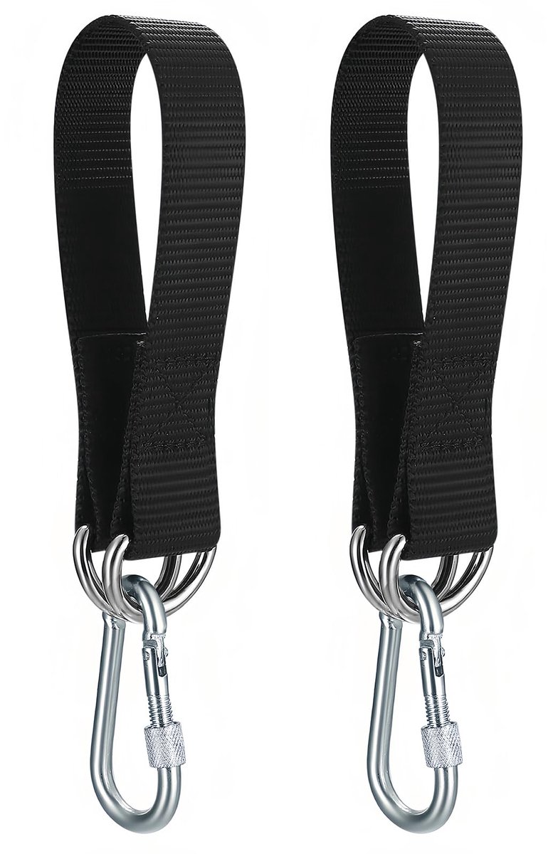 Hängematte en Schommelbevestiging 2 Stuks met Karabiners
