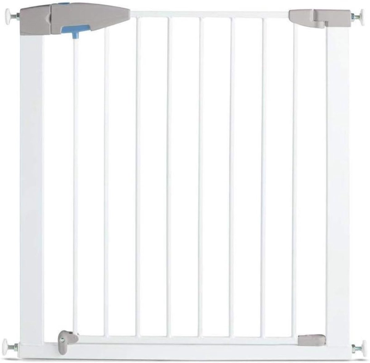 Lìon® Traphekje - Automatische Sluiting - Traphekje voor Baby's - Wit - 74cm x 4cm x 80cm
