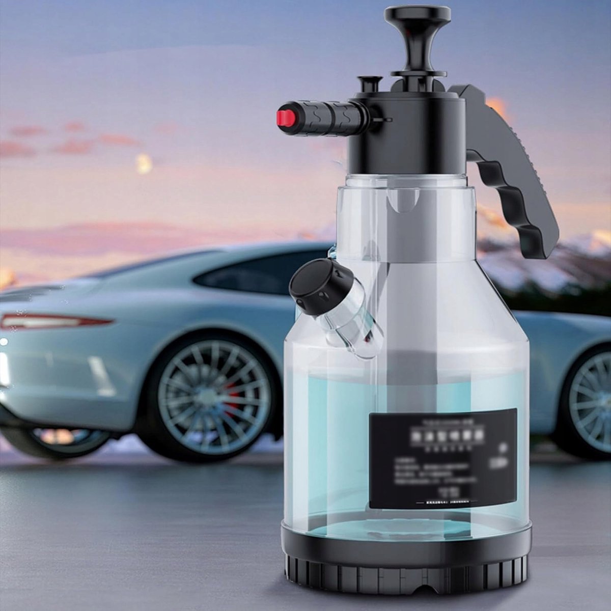Schuimsproeier - Handpomp - Auto Druk Spuit - Auto Foamer - Foam Sproeier - 2L - Overdrukventiel - 2 Sproeiers - Autowas Schuimspuit - Foam Sprayer - Voor Auto en Tuin