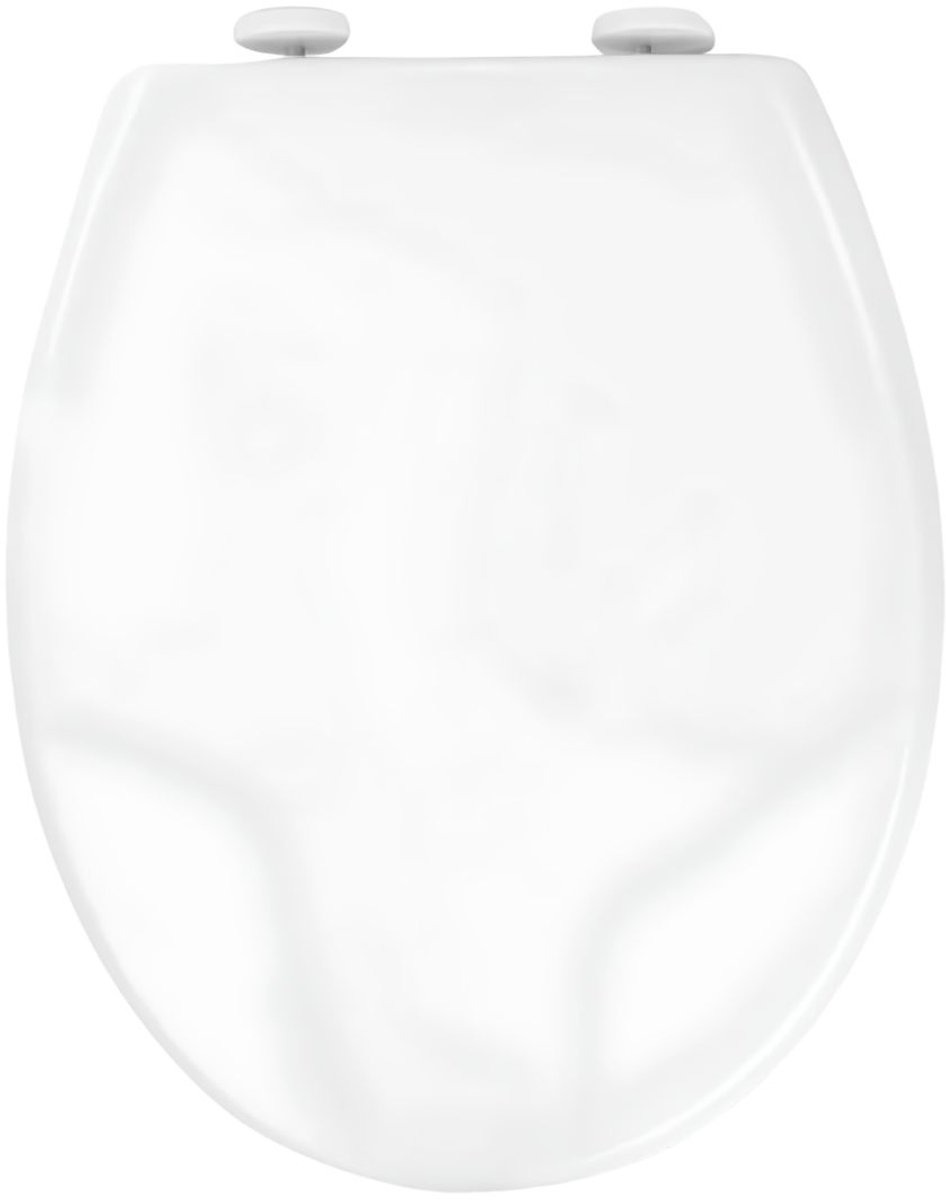 VALI® Wc Bril - Toiletbril Met Deksel - Wc Bril Softclose - Wit - 45cm x 37cm x 4cm