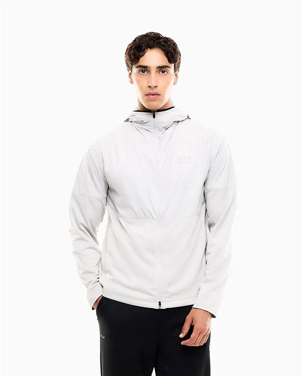 Ea7 Emporio Armani 7m002179_af26310 Sweatshirt Met Rits Wit L Man