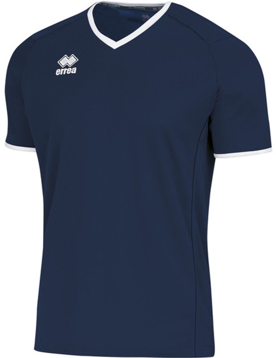 Errea - Lennox training t-shirt - sportshirt - korte mouw - navy - donkerblauw - XXS ( 128-134 cm)
