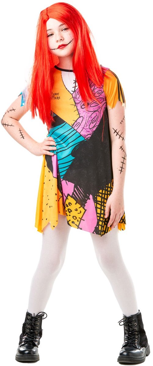 Nightmare Before Christmas Sally kostuum voor kinderen