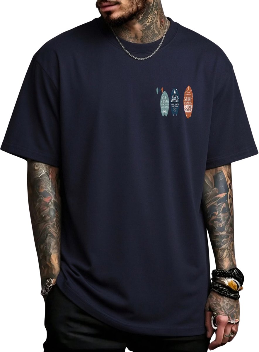 Currero T-Shirt Heren Shirt Zomerkleding T Shirt Mode Old Money Polo Mannen Kleding Volwassenen Marineblauwe Kleur