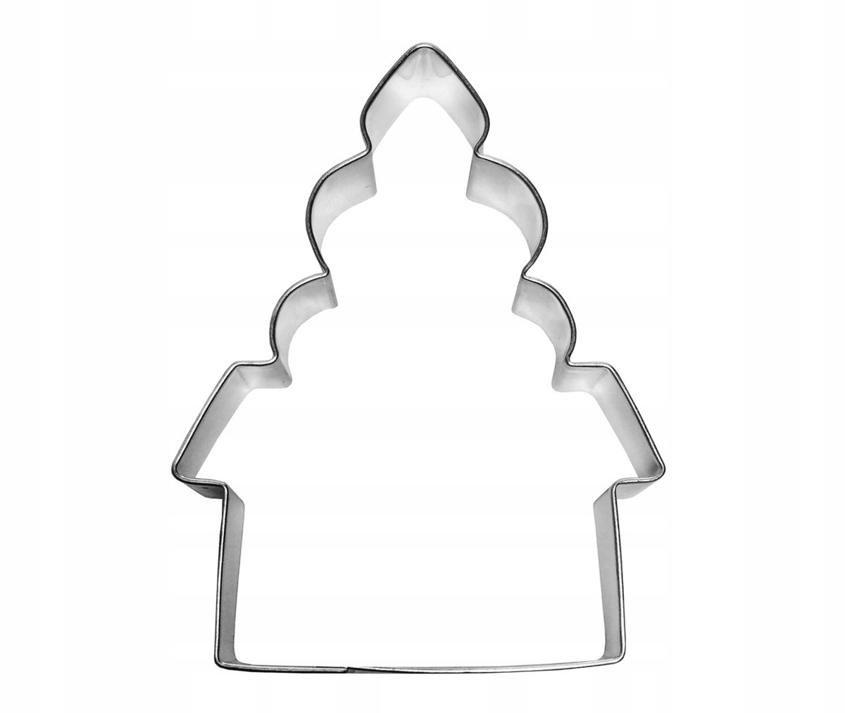 Koekjesvorm Kapel 8 cm - Metaal - Voor Koekjes en Koekjes