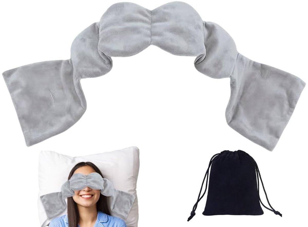 Solidchoice - Zwaartekracht Oogmasker met Katoenen Gymtas