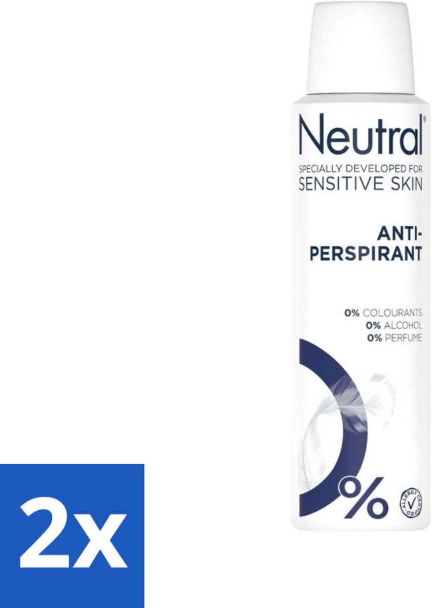 Neutral - Deodorant - Spray - Sensitive Skin - 150ml x 2