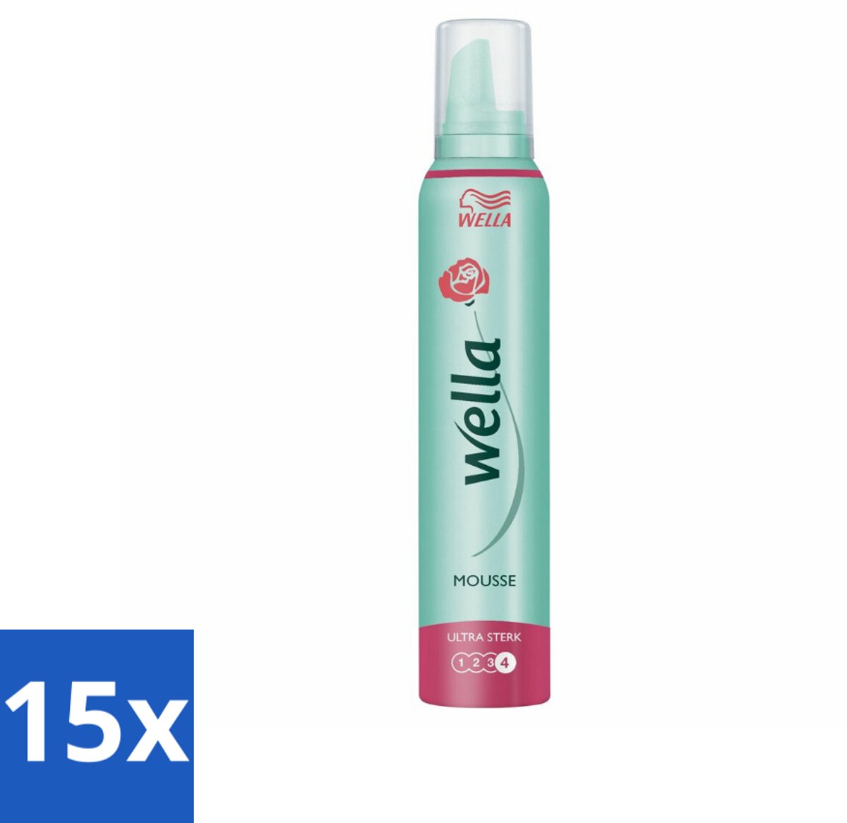 Wella Ultra Sterk Haarmousse 200 ml - Bulkverpakking - 15 stuks