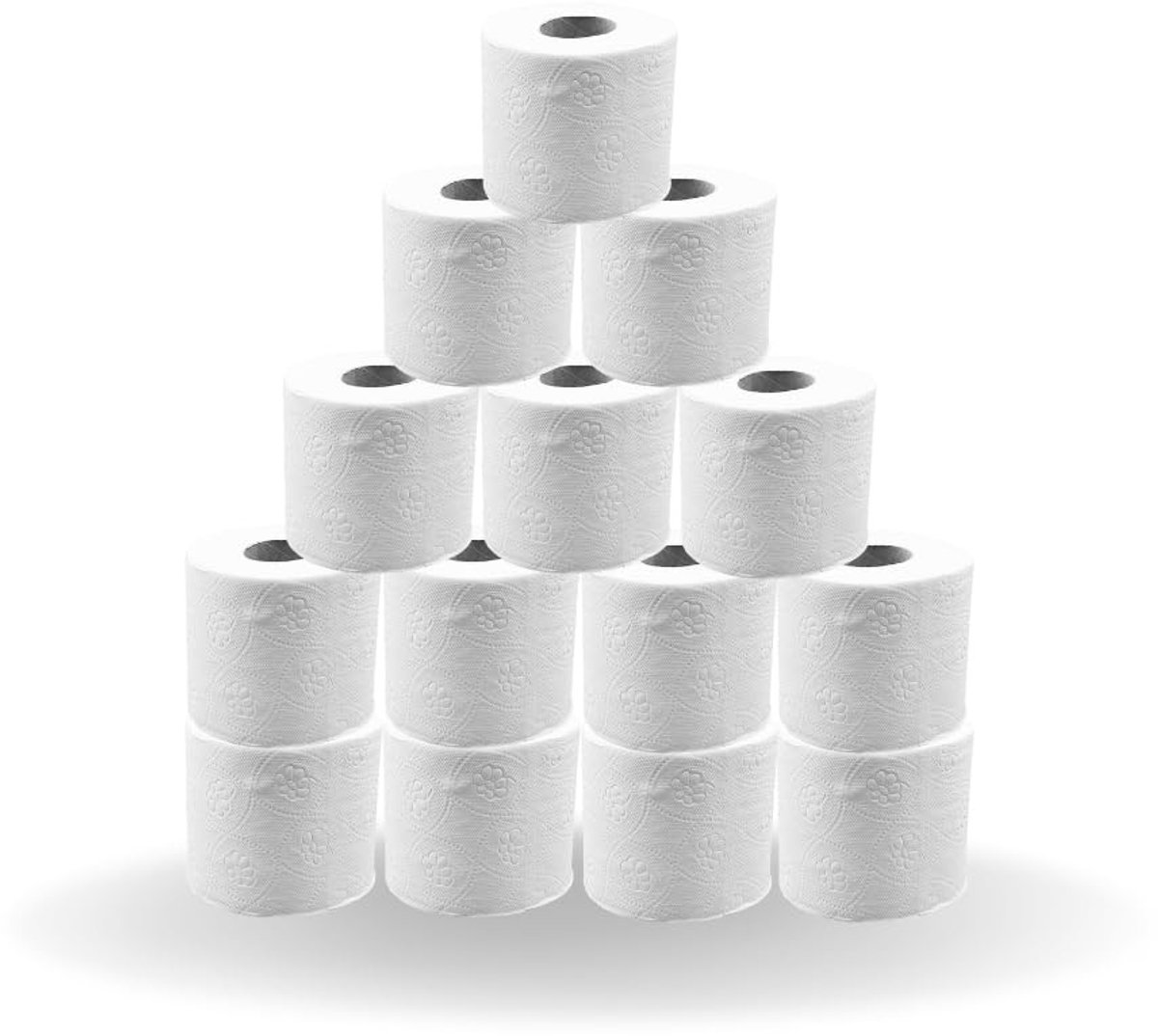 Elzusha - Comfortabel Toiletpapier 3-laags Wit