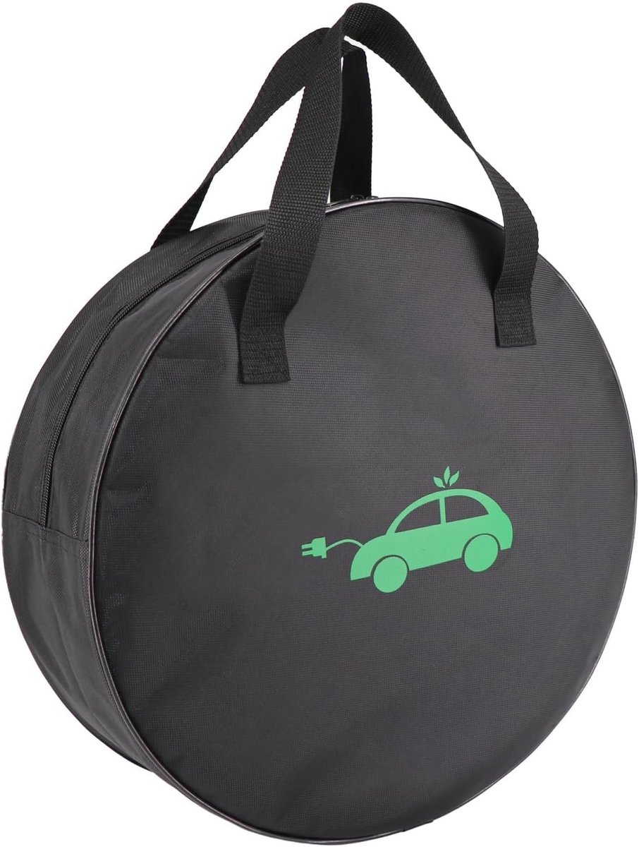 Draagbare kabeltas voor elektrische voertuigen - Duurzame en praktische opbergtas voor laadkabels en auto-accessoires