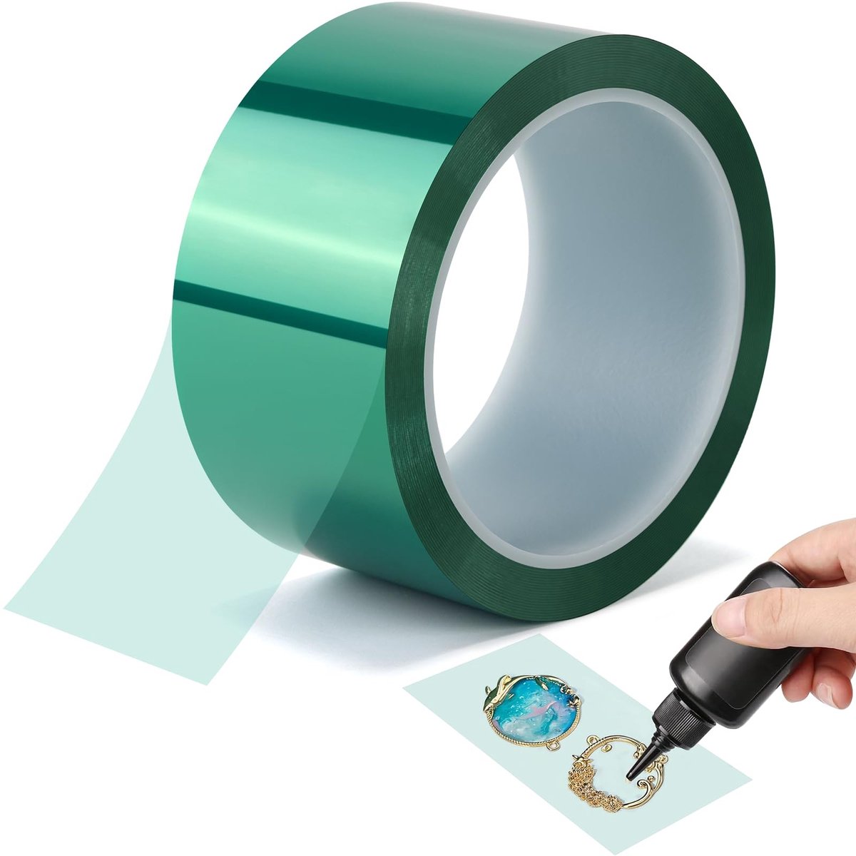 Elzusha - Hoogwaardige Epoxy Lijmtape 50mm x 45m