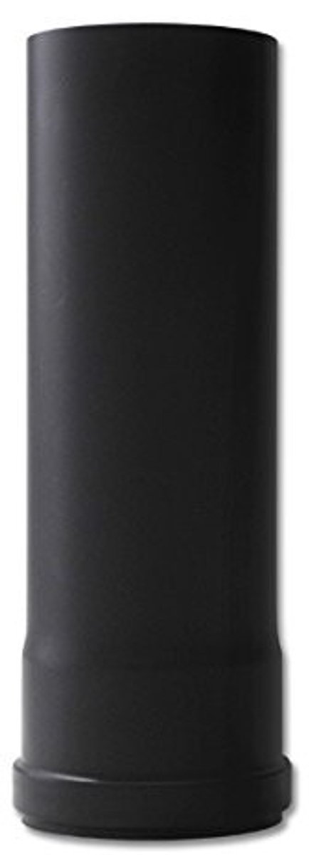 Elzusha - Pelletpijp 100 x 250 mm - Zwart - Voor Pelletkachel