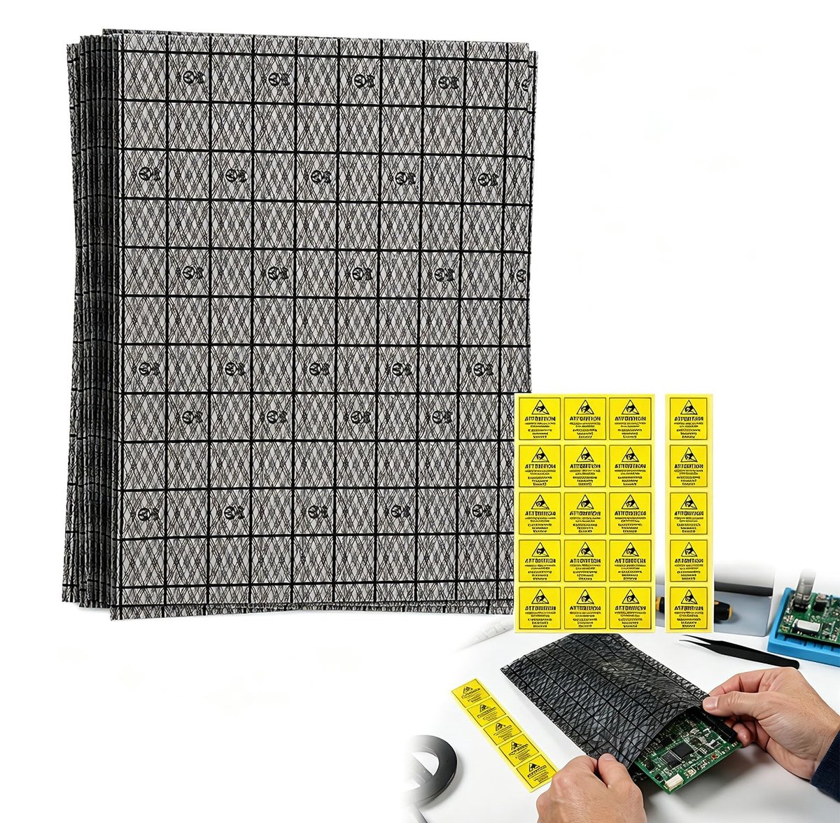 Elzusha - 20 Stuks Antistatische Zakjes voor Elektronica