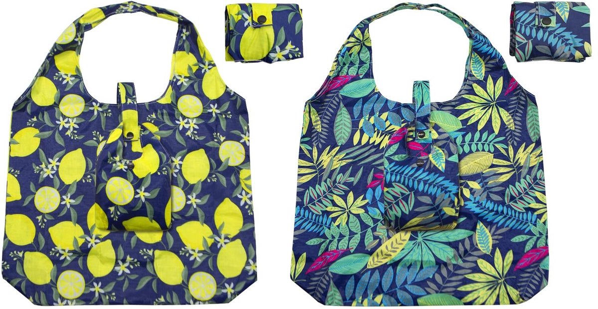 Elzusha - Grote Herbruikbare Canvas Strandtas met Schouderband