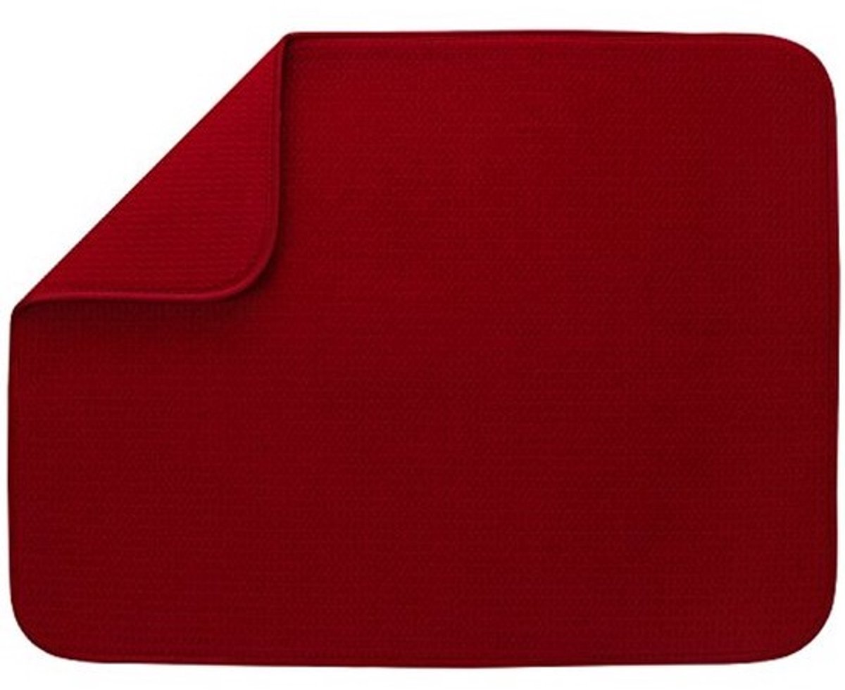 Feuchtigkeitsaufnahme Geschirrabtropfmatte - Racer Red - 18" x 24"