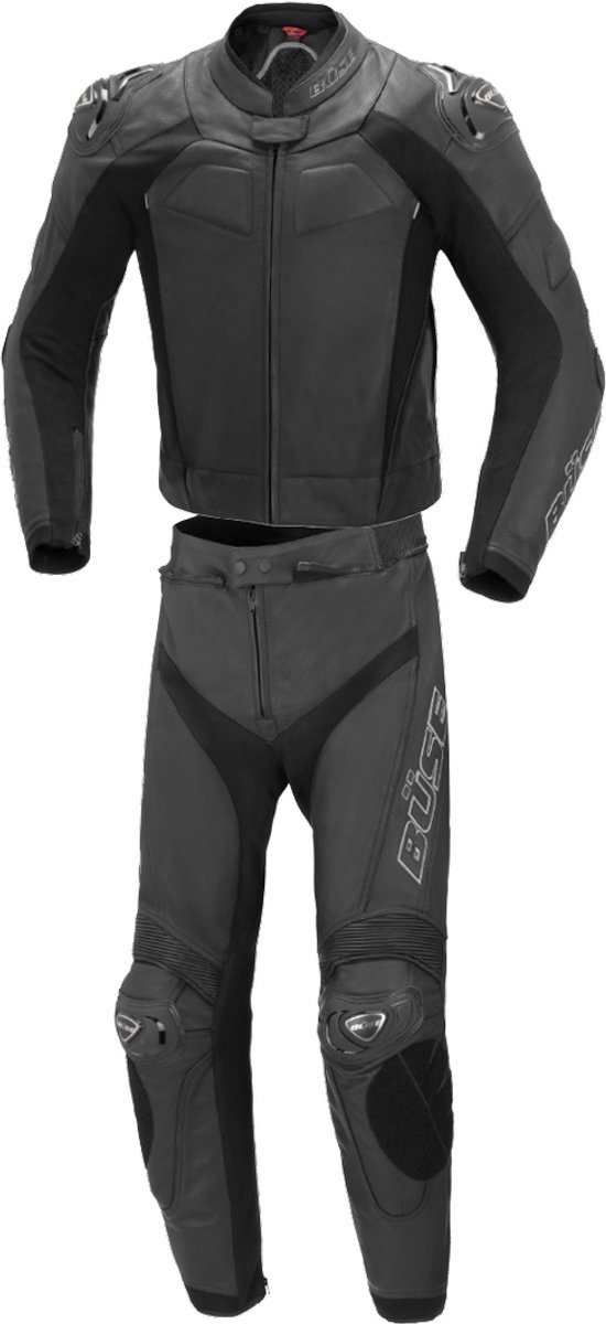 Büse Assen Zwart 2-Delig Motorpak - Racepak