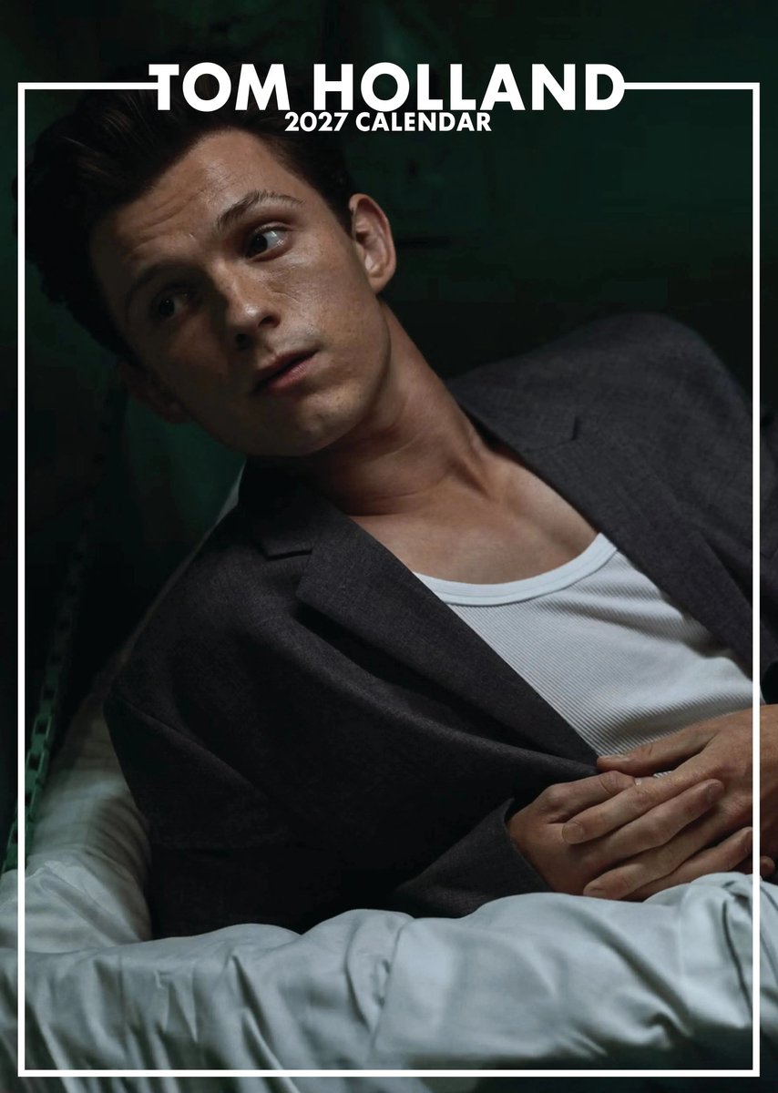 Tom Holland A3 Kalender 2027