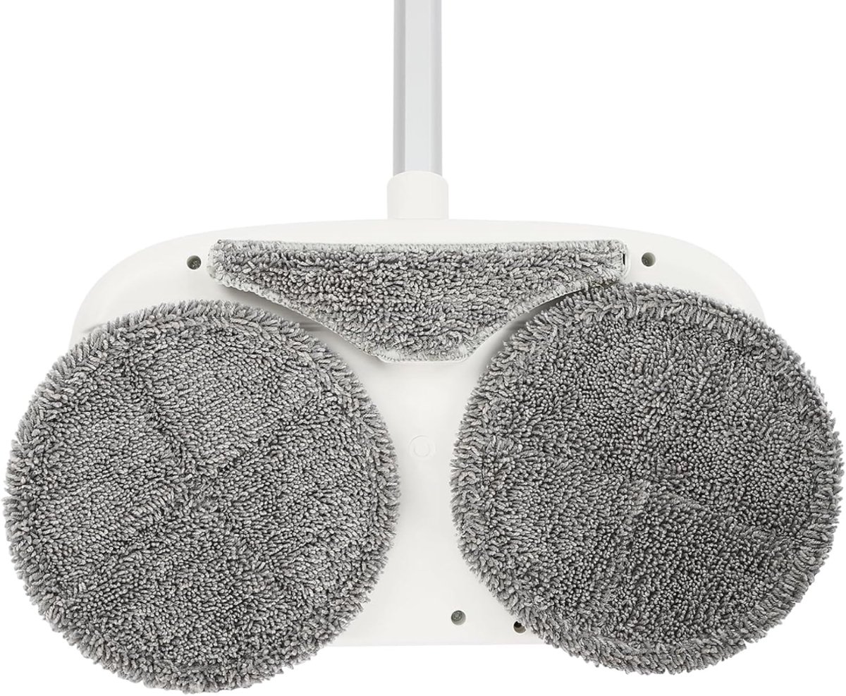 Allvia®-Dweilsysteem Elektrisch - Dweilsysteem - Karcher Vloerreiniger - Wit/Goud - 43cm x 27cm x 24cm – foto 4