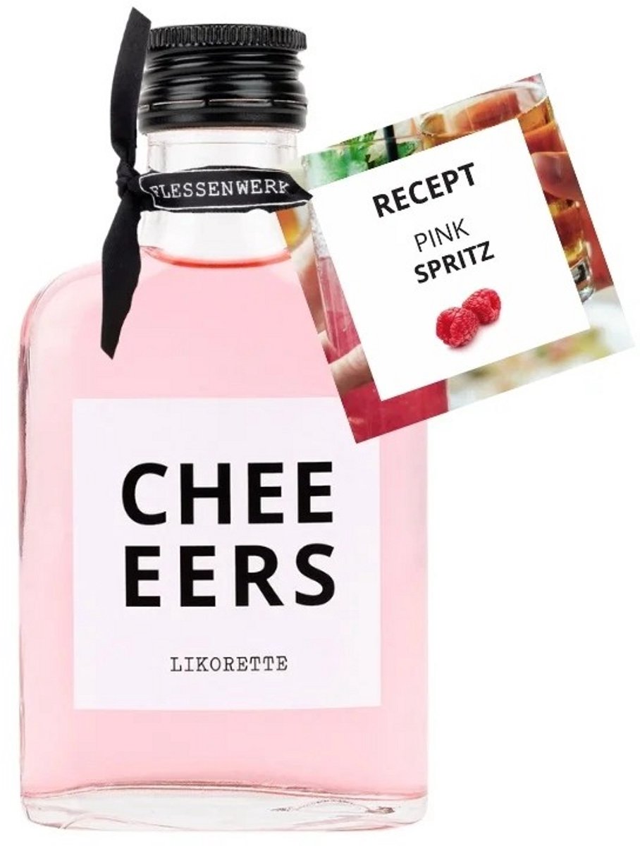 BOTTLE LANGUAGE - Likorette - CHEEEERS - Think pink - 100 ml