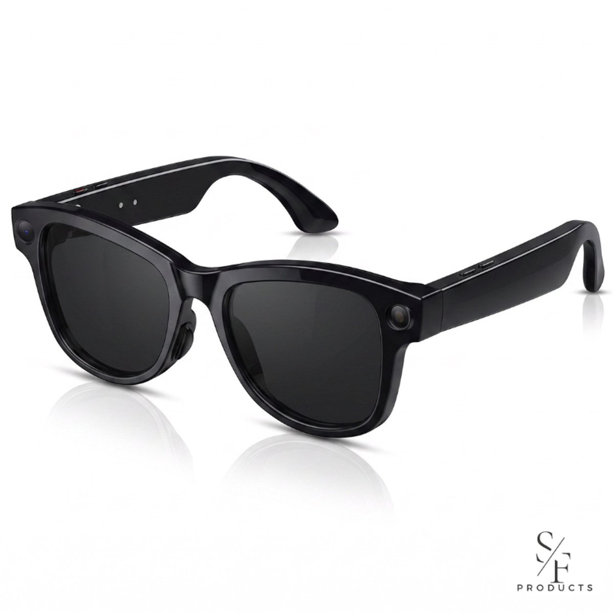 SF Products Smart Glasses - Smart Bril - AI Glasses met Sony 8MP Camera - AI Vertaling - Bluetooth 5.3- WiFi - Inclusief Oplaadcase