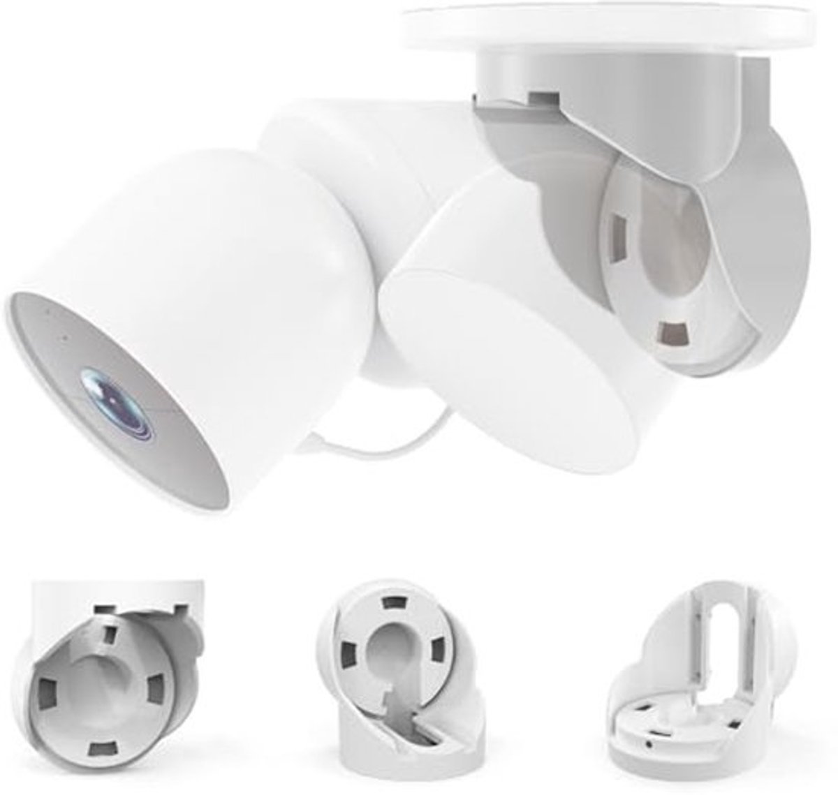 Nest Flood Light Camera Buiten Eave Mount Beugel - Duurzame en Stabiliteit Verhogende Bescherming