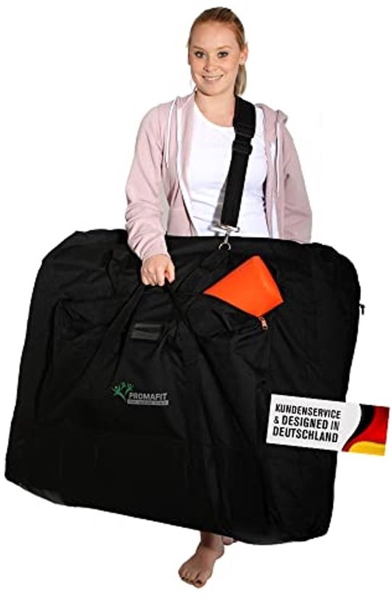 Draagtas voor Massagestoelen - Universele Transporttas met Handgrepen en Schouderriem - Bescherming tegen Vuil en Krassen