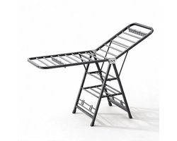 ProductXpert DryPro™ - Wasrek - Droogrek Inklapbaar - Opvouwbaar - 180 cm - Grijs