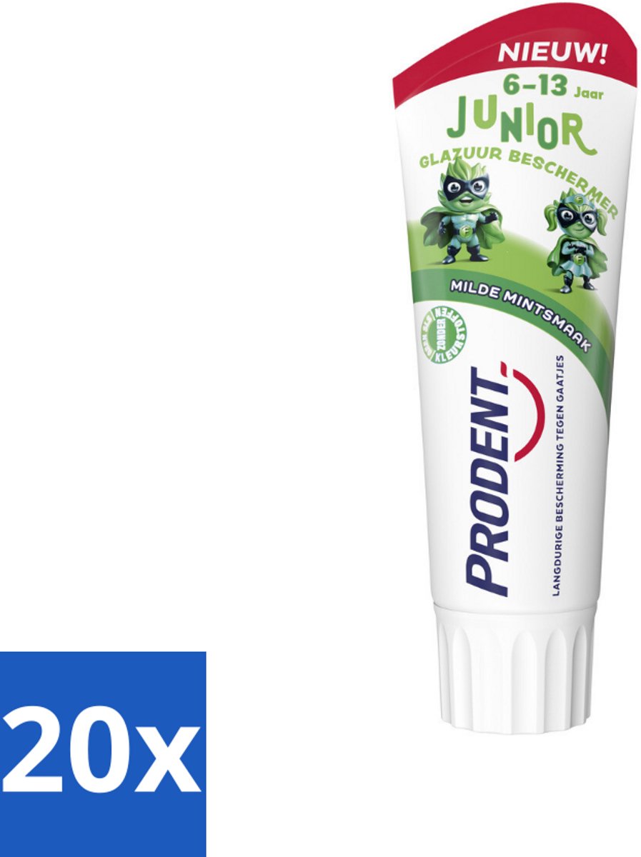 20 x Prodent – Tandpasta Glazuurbeschermer – Kids 6+ – 75 ml - Koffiezetapparaat