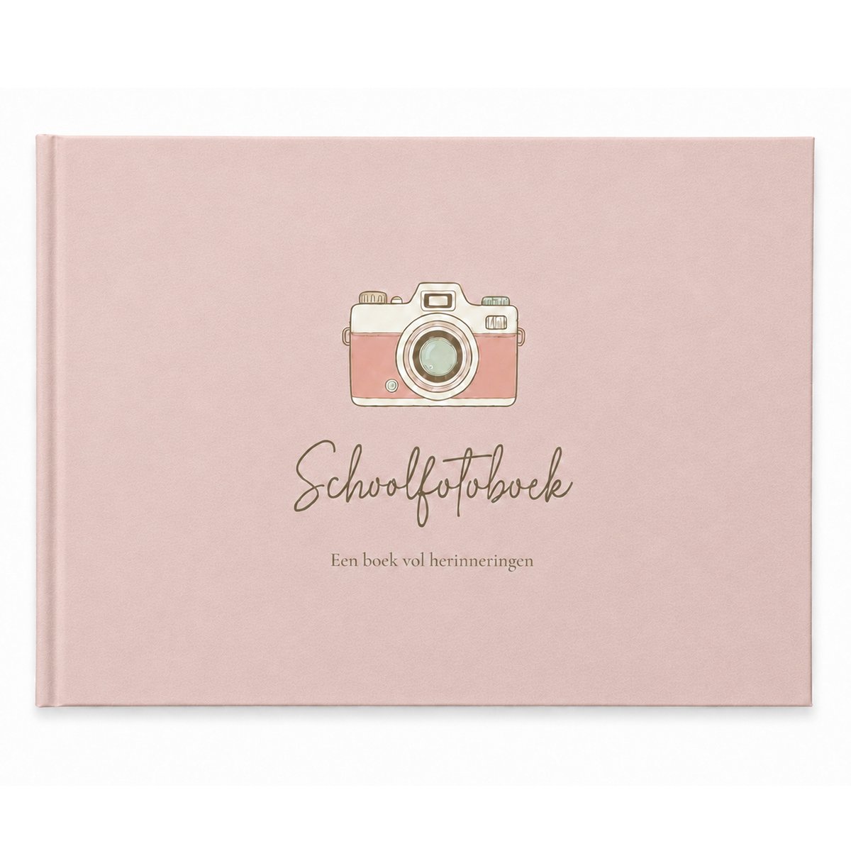 Telano Schoolfotoboek Roze - A4 Invulboek voor Schoolfoto's - Fotoalbum voor 17 schooljaren Klassenfoto/Pasfoto - Inclusief Bewaarenvelop