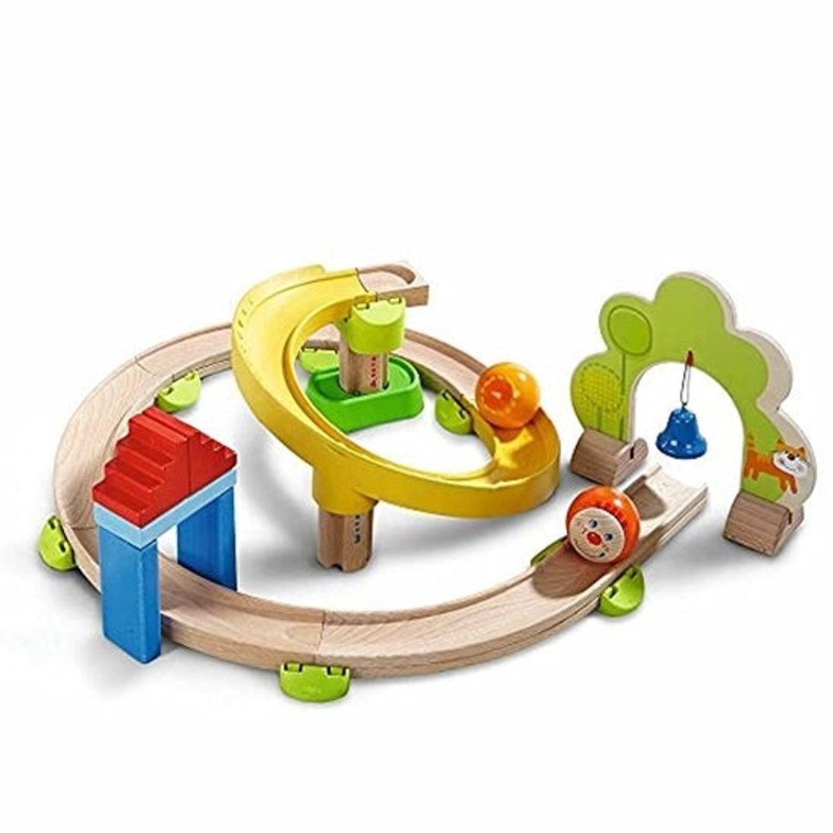 Spiraal Kogelbaan - Marmerloop met 26 Onderdelen voor Kinderen vanaf 2 Jaar