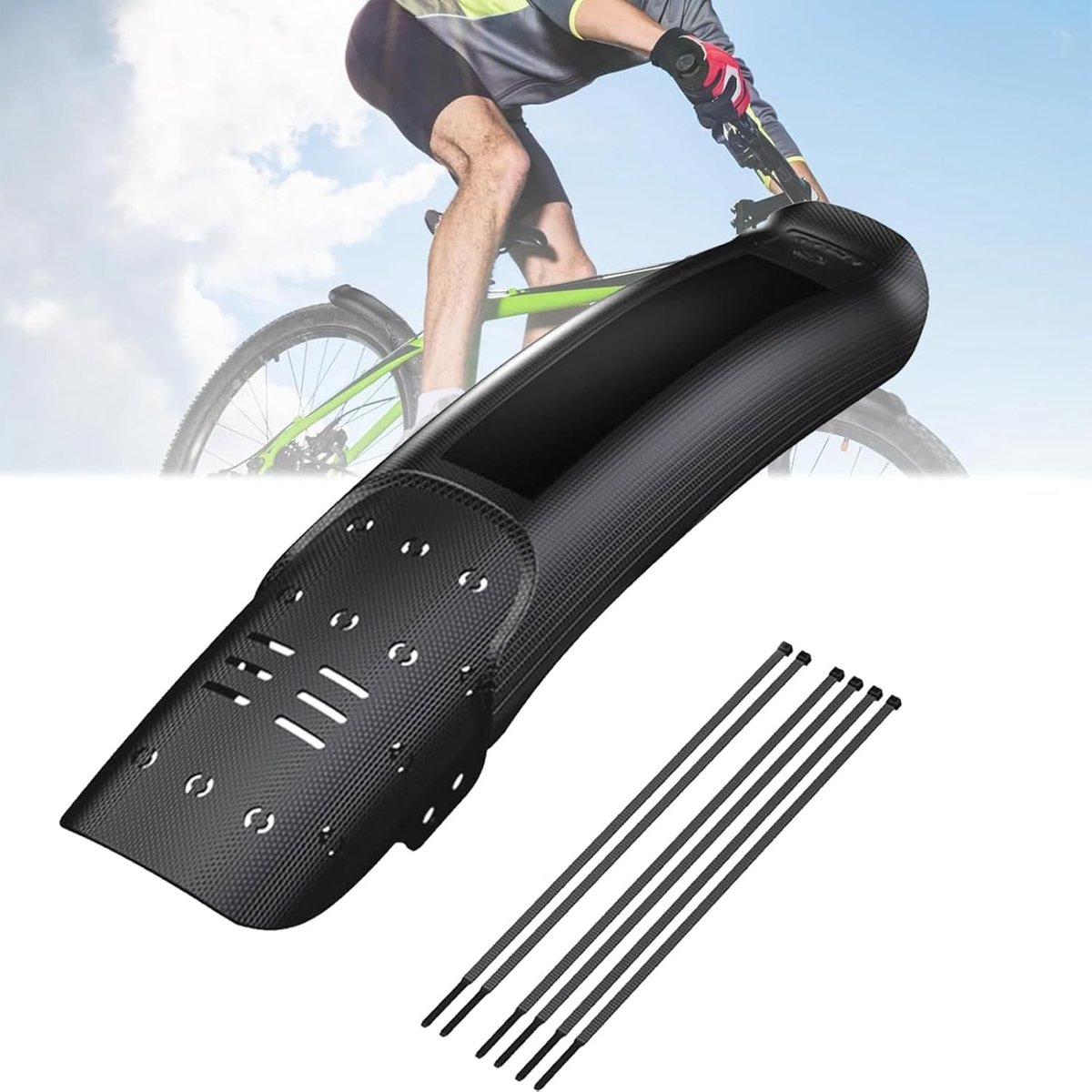 Mountainbike Spatbord, Waterdichte Splash Guard, Universele Voor- en Achtermudguards voor Fietsen en Offroad Rijden