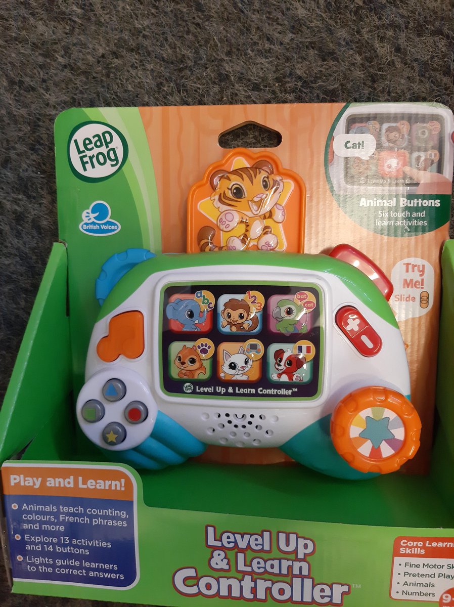 Level up & Learn controller