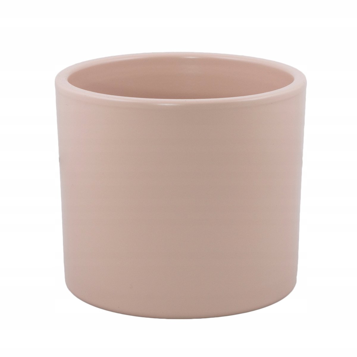 Roze Keramieken Pot - Diameter 13cm