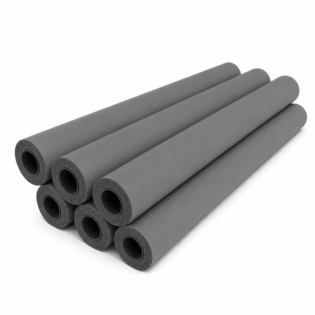 ClickFlex PU Rubber Ondervloer geschikt voor Laminaat, Parket en Click PVC - 6 Rollen / 36 m2