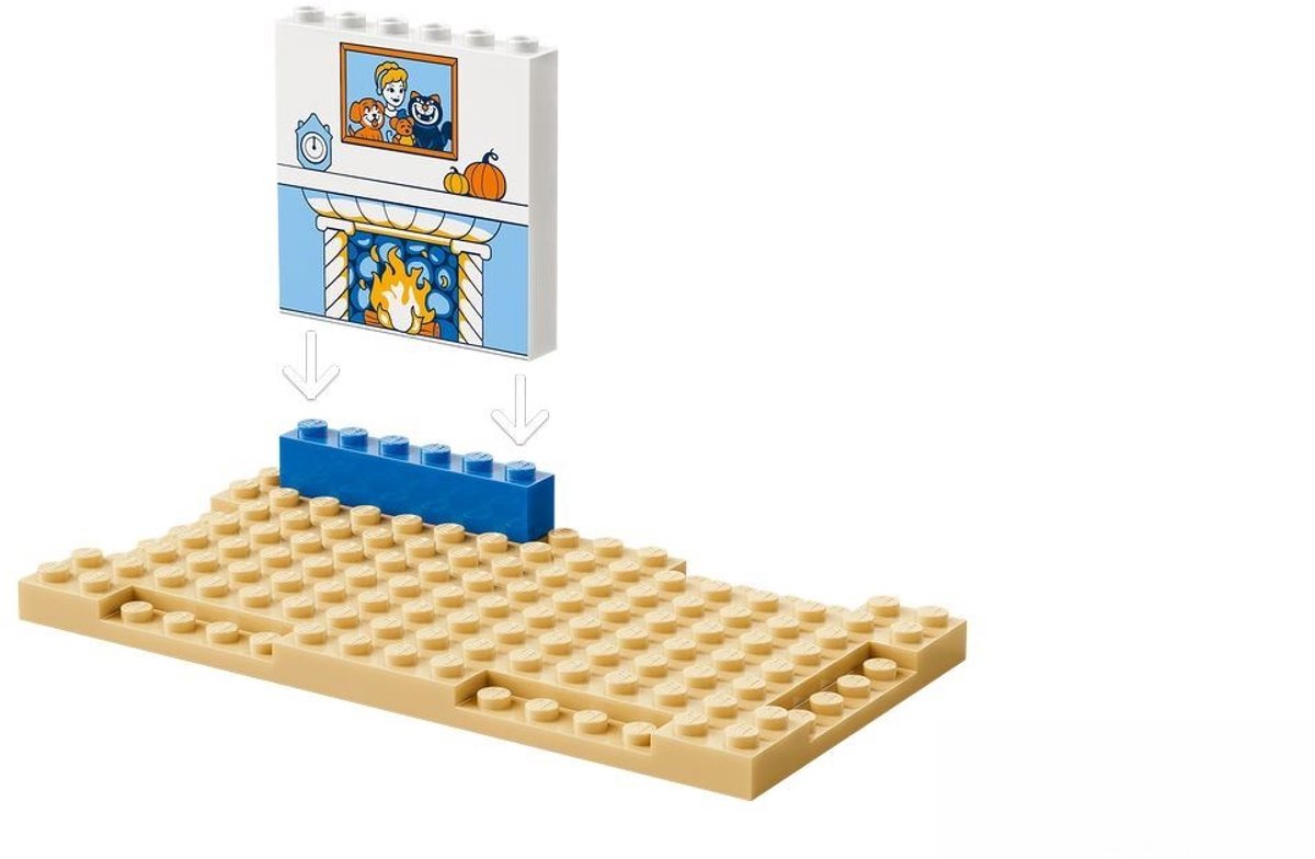 LEGO® ǀ Disney Princess Assepoesters Kasteel met Dierenvriendjes - Bouwspeelgoed voor Kinderen met Assepoester en 4 Dieren - 43283 — cadeau in Spellen & Speelgoed - foto 5