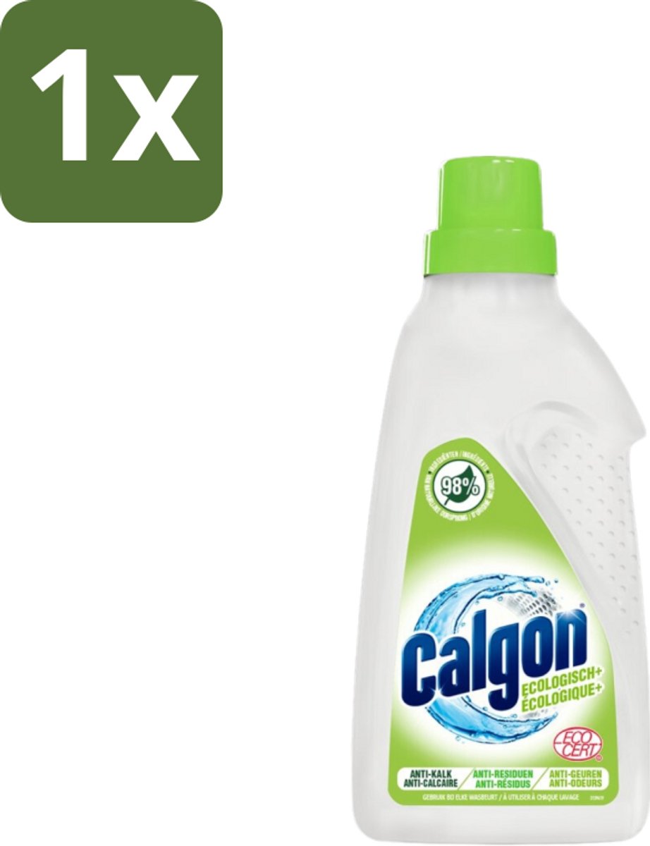 Calgon - Wasmachinereiniger - Gel - 750ml - 15 Wasbeurten - 1 stuk