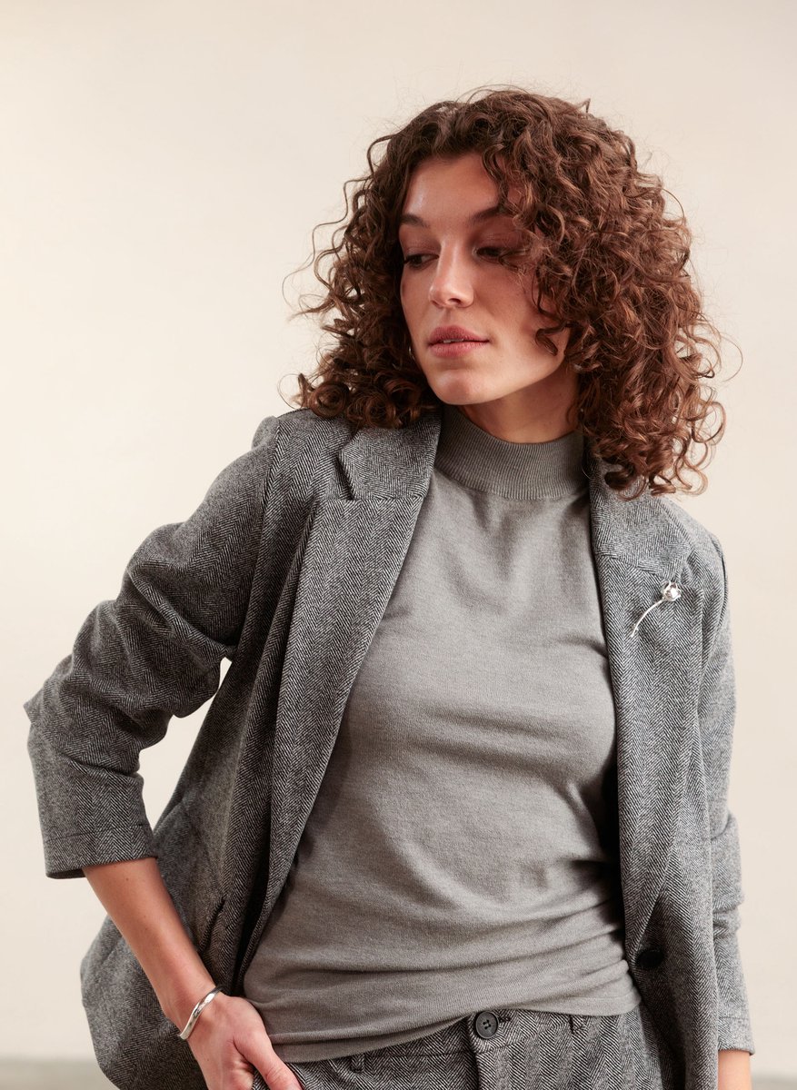 YEST Berta Essential - Dark Grey/Multi-Colo - maat 44