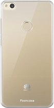 FOONCASE Huawei P8 Lite 2017 hoesje TPU Soft Case - Back Cover - Transparant / Doorzichtig