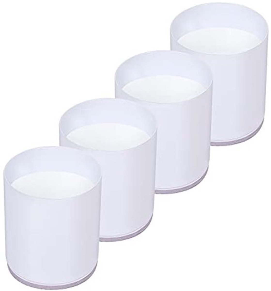 Meubelrisers Set van 4 - Verhoog Uw Meubels met 2 Inch - Stevige Stalen Tafel en Bed Verhogers voor Comfort en Ruimtebesparing