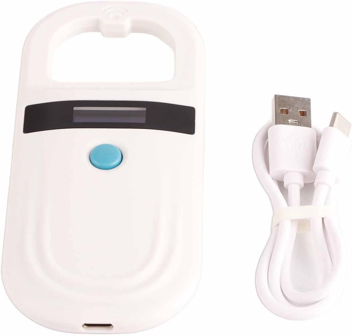 Draagbare Microchip Scanner voor Huisdieren, Oplaadbare Dierlijke Chip ID Lezer voor FDX-B en ISO11784/11785 Microchip Tags