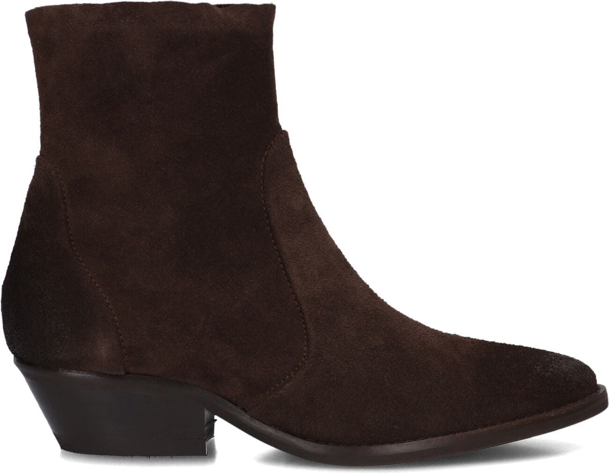 LINA LOCCHI Aw400 Enkellaarsjes - Enkelboots met rits - Dames - Bruin - Maat 39