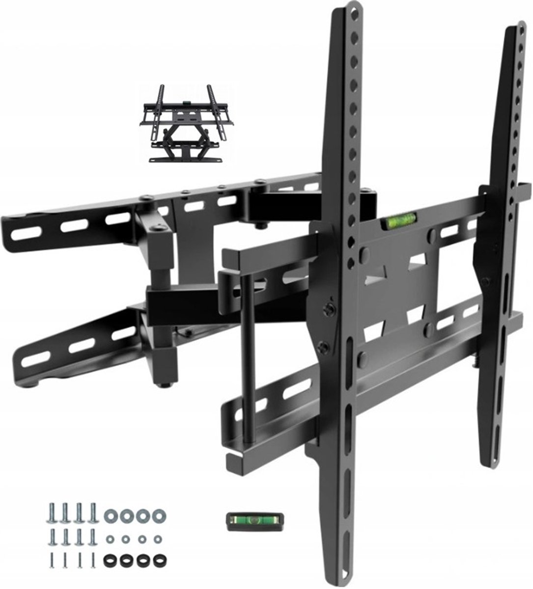 Draaibare TV-muurbeugel - Geschikt voor 43-inch schermen, 45 kg