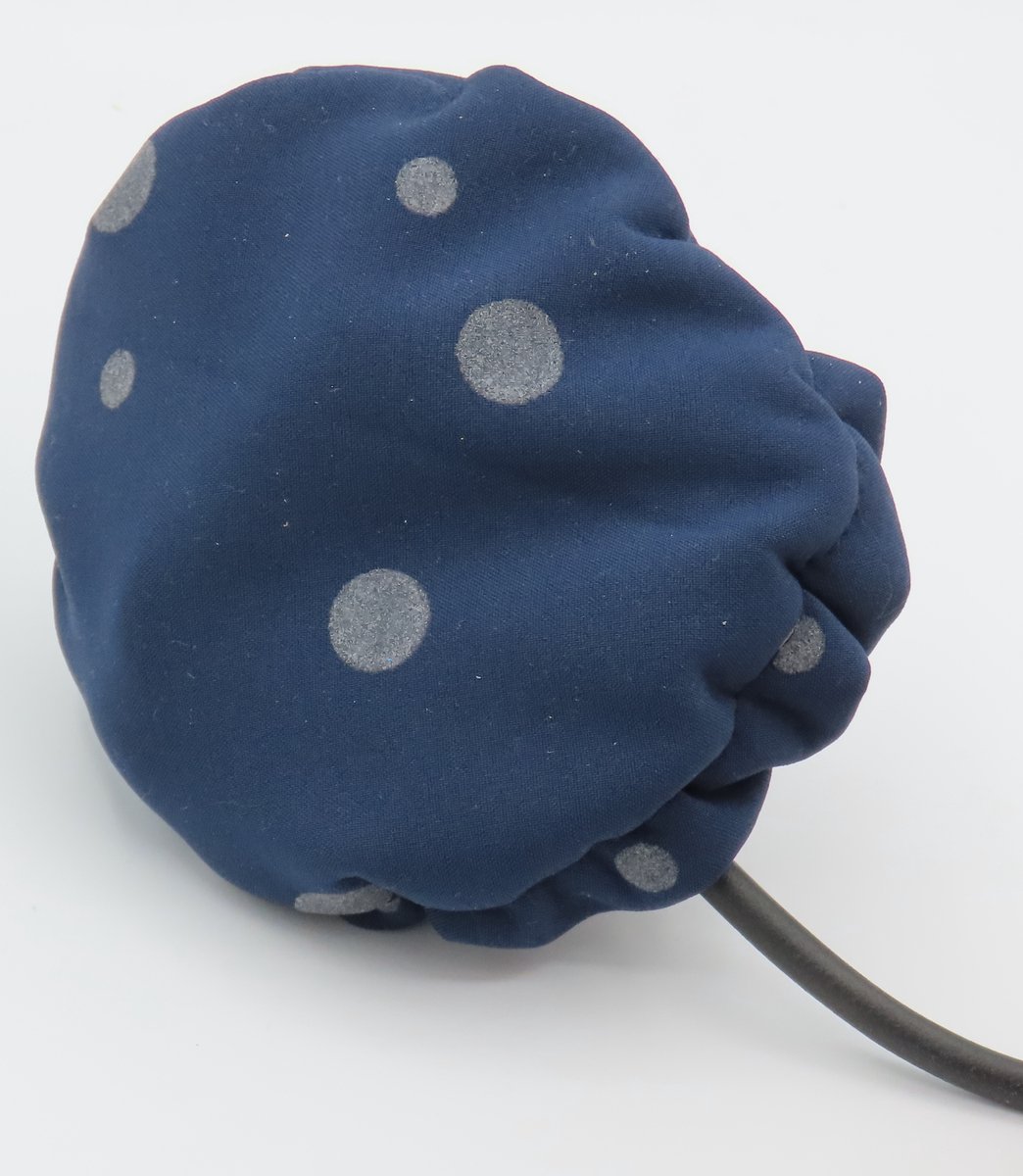 Hoesje voor vaste ebike displays Stip op blauw K