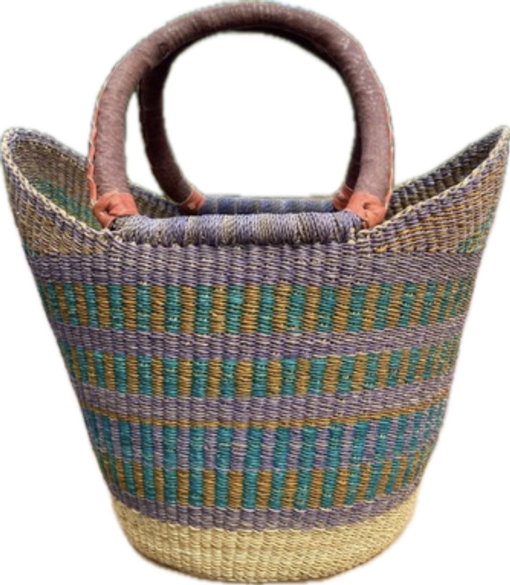 Mand met leren hengsels - Pomme Chatelaine.NL