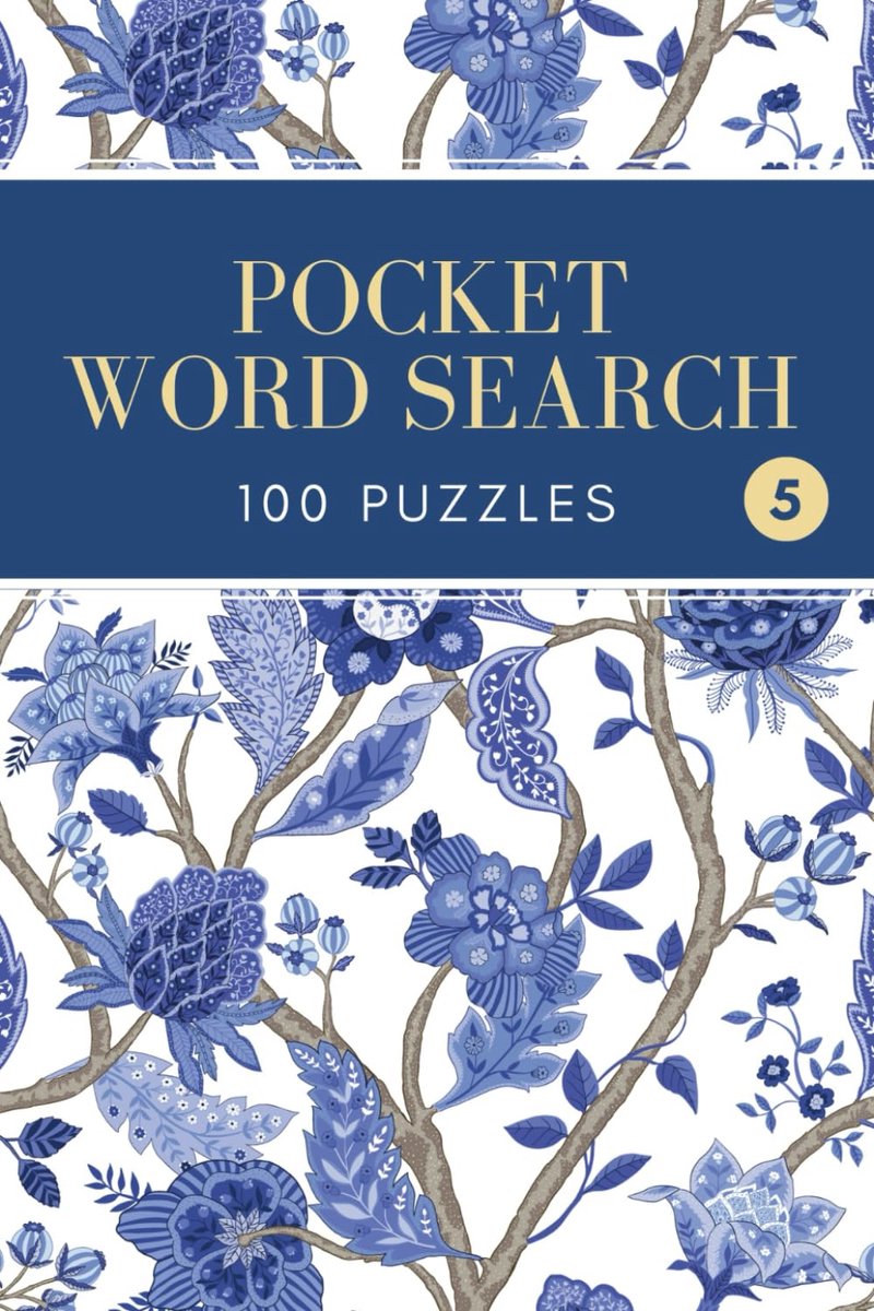 Pocket Word Search: 100 Puzzles - Compact and Travel Size 4x6 Inches, Volume 5 - ShopVlot