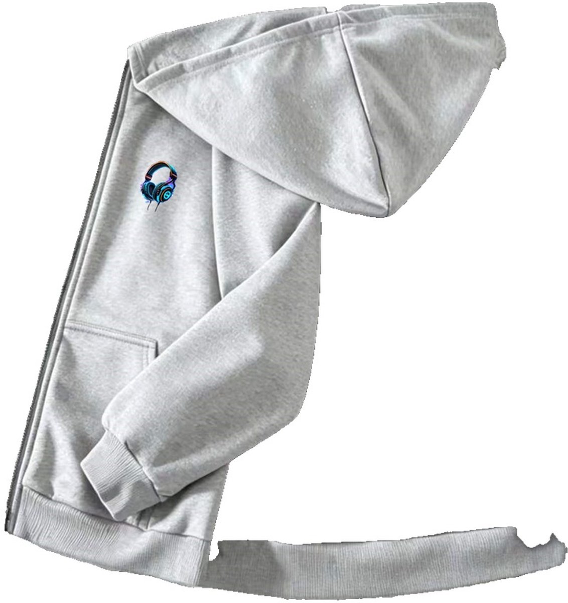 Currero Vest Jongens Met Rits Sweater Jongen Cardigan Gebreid Sweaters Hoodie Warme Trui Lange Mouw Lichtgrijs 13 Jaar