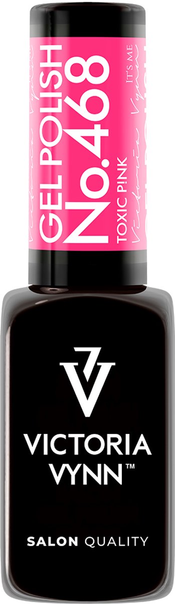 Victoria Vynn – Salon Gelpolish 468 Toxic Pink - roze - gel polish - gellak - nagels - nagelverzorging - nagelstyliste - uv / led - nagelstylist - callance